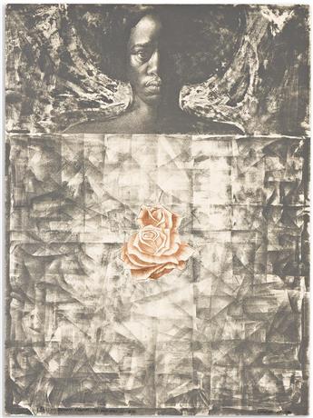 CHARLES WHITE (1918 - 1979) Love Letter #1 (Angela Davis).                                                                                       